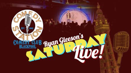 Ryan Gleeson’s live stand-up comedy-tickets voor zaterdag